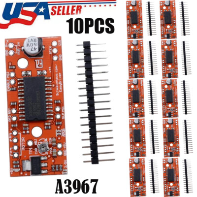 10PC A3967 EasyDriver Shield Stepper Motor Driver Module For Arduino Printer V44