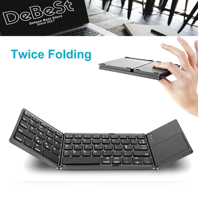 Mini Teclado Inalambrico Bluetooth Plegable