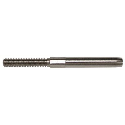 LOCOLOC 259-2CTRH Wire Rope Stud,#6-32 RH Thread,1/16 in 20RP41