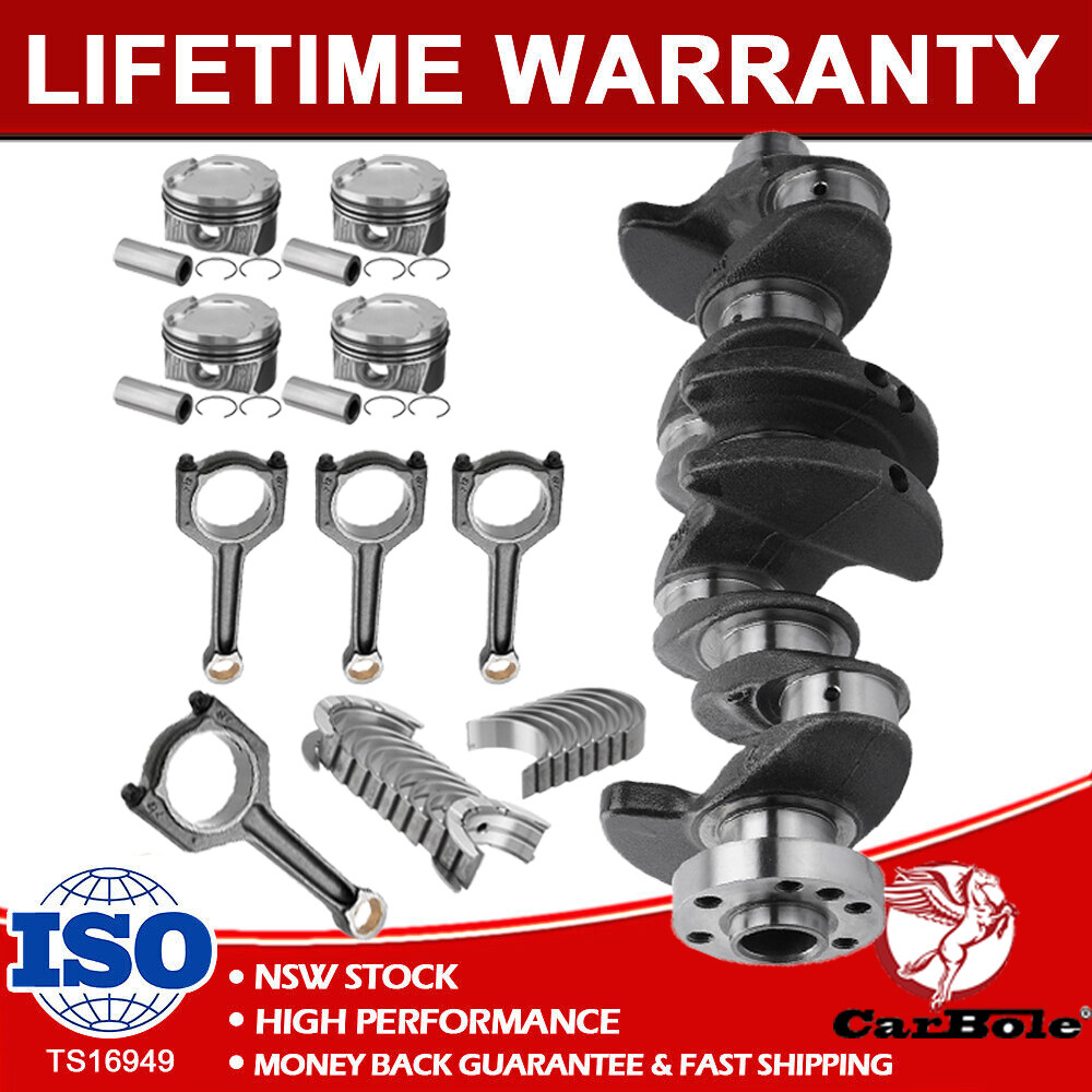 Crankshaft 11217640165 Connecting Rod Bearings Pistons Set