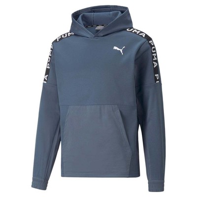 

Puma Fit Pwrfleece Pullover Training Hoodie Mens Grey Casual Topwear 52304518