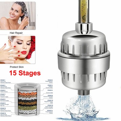 Filter With Vitamin C For Hard Water To Remove Chlorine