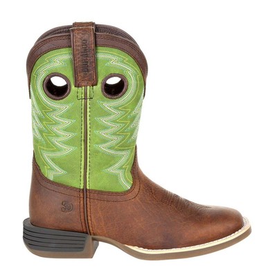 

Durango Lil Rebel Pro Lime Square Toe Cowboy Youth Boys Зеленые повседневные ботинки для мальчиков DBT, Зеленый, Durango Lil' Rebel Pro Lime Square Toe Cowboy Youth