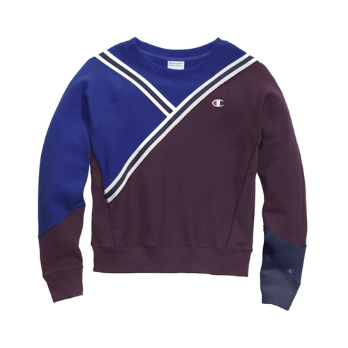 Круглый вырез Champion Surf The Web/Dark Berry Purple/Imperial Indigo Colorblock