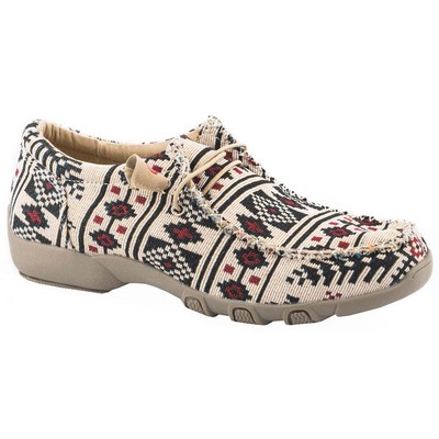 

Roper Chillin Aztec Женские коричневые кроссовки без шнуровки Повседневная обувь 09-021-1791-2867, Коричневый, Roper Chillin Aztec Slip On