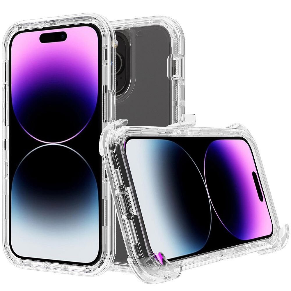 For iPhone 14/13/12/11Pro Max XR XS MAX Case Shockproof Rugged +Belt Clip Cover