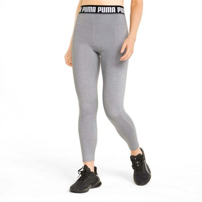 

Леггинсы с высокой талией Puma Train Strong High Waist Womens Grey Athletic Casual 521601-07, Puma Train Strong High Waist Leggings