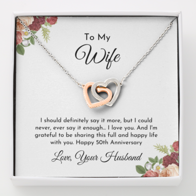 50th wedding anniversary jewellery deals
