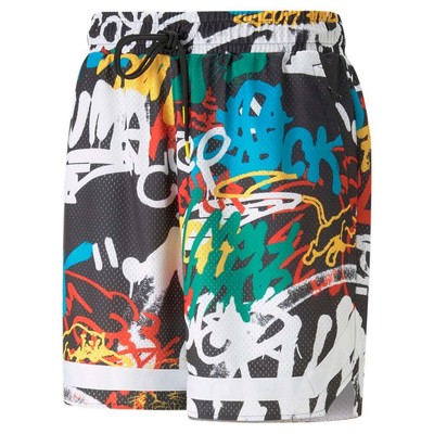 

Мужские баскетбольные шорты Puma Graffiti Размер  Повседневная 53923901, Синий, Puma Graffiti Basketball Shorts