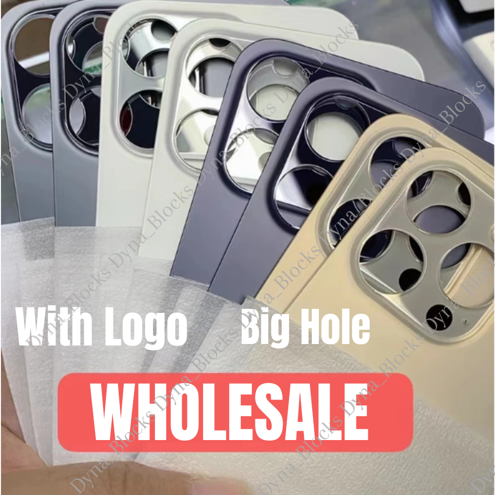 Replacement Rear Back Glass Big Hole For iPhone 14 13 12 11 Pro XR XS X 8 SE Lot