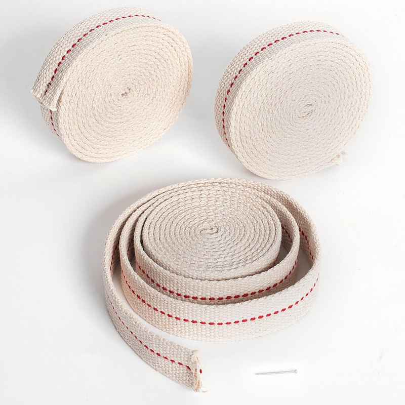 Lamp Wicks. 19.5 Foot Durable Oil Lamp Wick. 3pcs Oil Lamp Wicks 3/4 Inch Fl