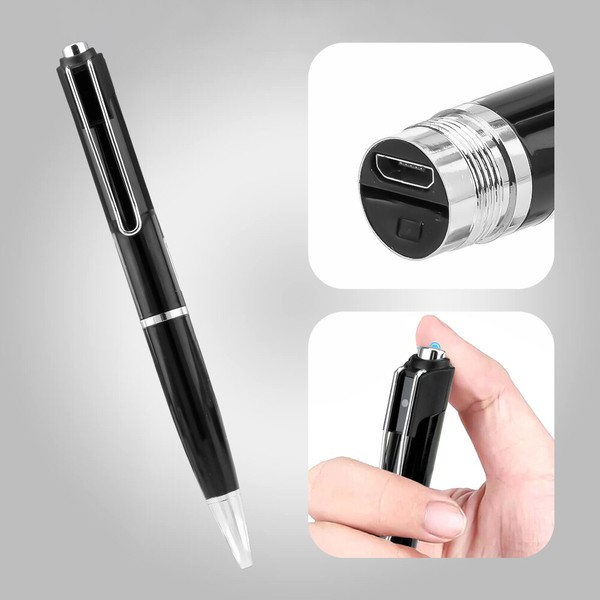 Hidden Cam Pocket Pen Camera 1080P HD Mini Body Video Recorder DVR Security USB - Image 197