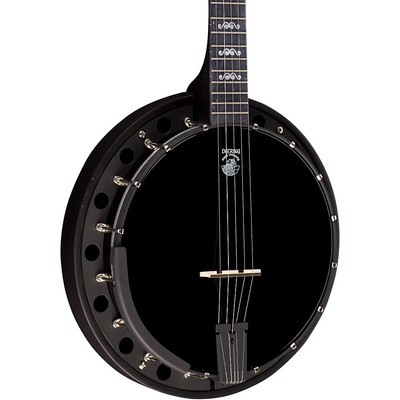 Deering Goodtime Black Head 5-String Banjo Natural