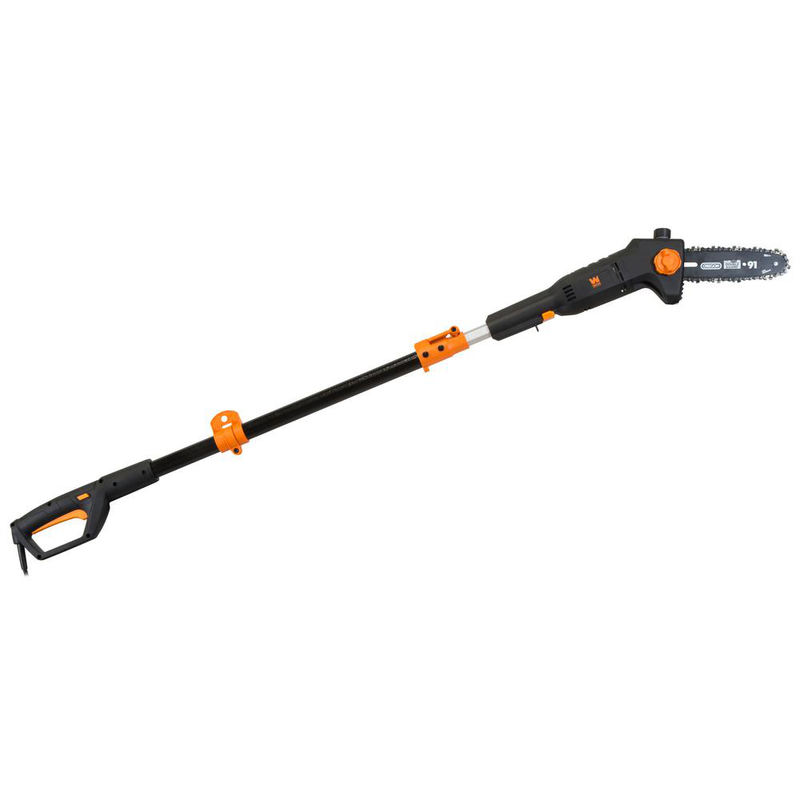 Electric Pole Saw Chainsaw Pruner 8 Inch Telescoping Tree Branch Cutting Tool
