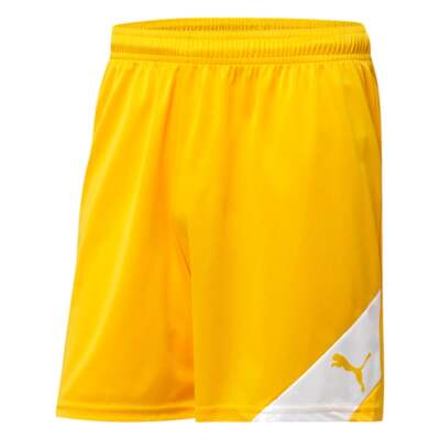 

Шорты Puma Santiago Tj Youth Boys Yellow Athletic Casual Bottoms 703403-22-Y, Желтый, Puma Santiago Tj Shorts Youth