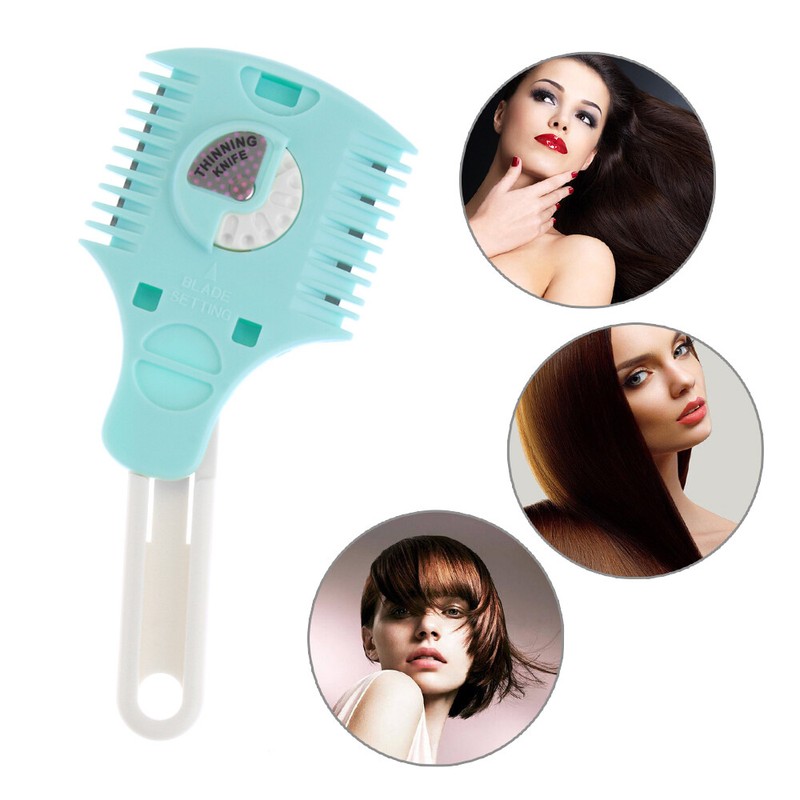 Hair Razor Comb Hair Cutting Diy Trimmer With Blades Hair Cutting