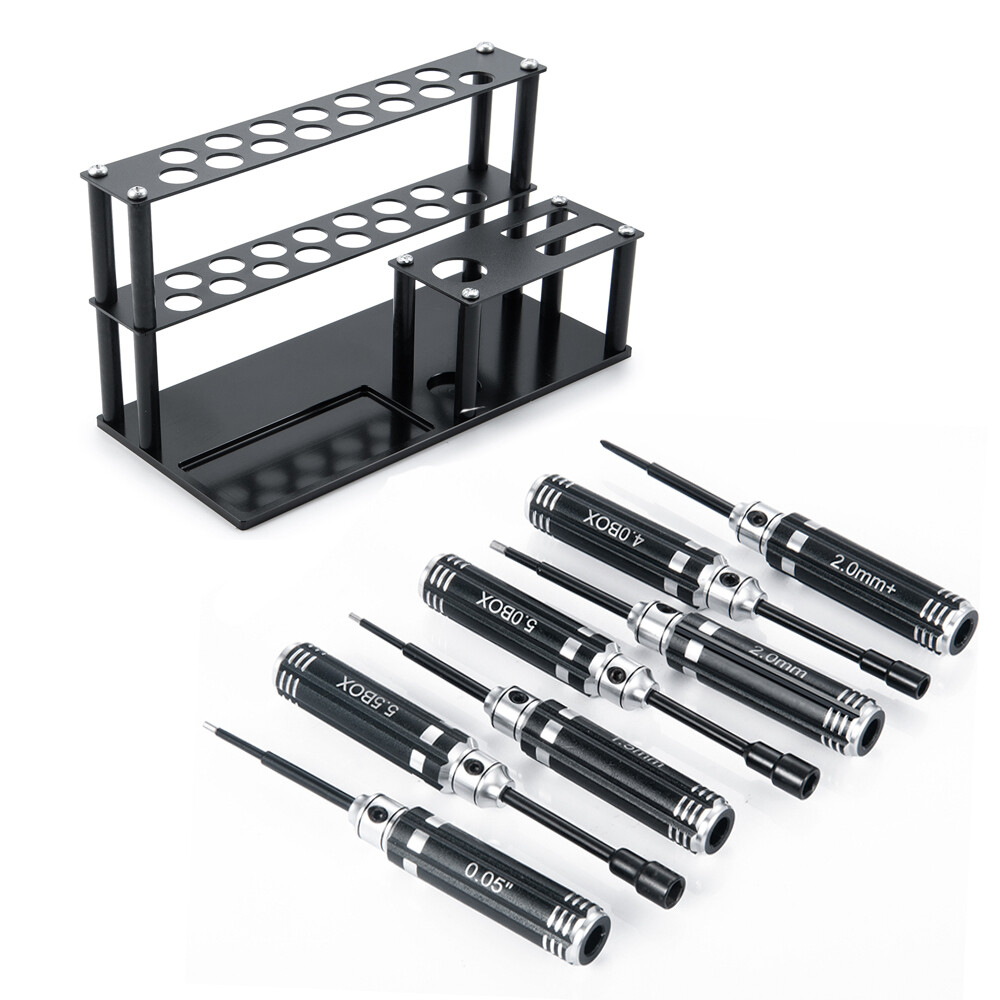 Hexagon Screw Driver Set RC Tool Kit Part for Axial 1/10 SCX10 1/24 SCX24 RC Car