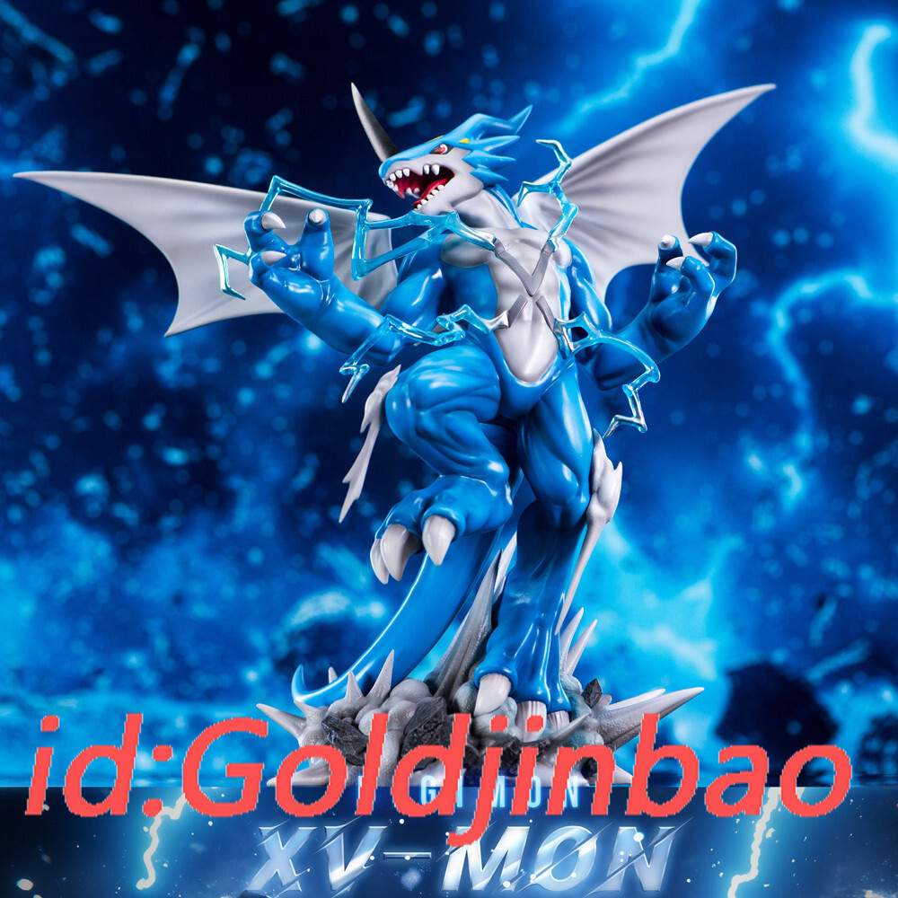 NGZ Studio Digimon XV-mon Statue Resin Pre-order Painted 29