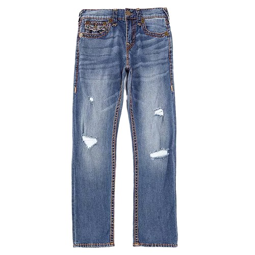 パンツ Y2K True Religion woodstock flare pant Vintage Y2K True Religion Woodstock Distressed Patchwork