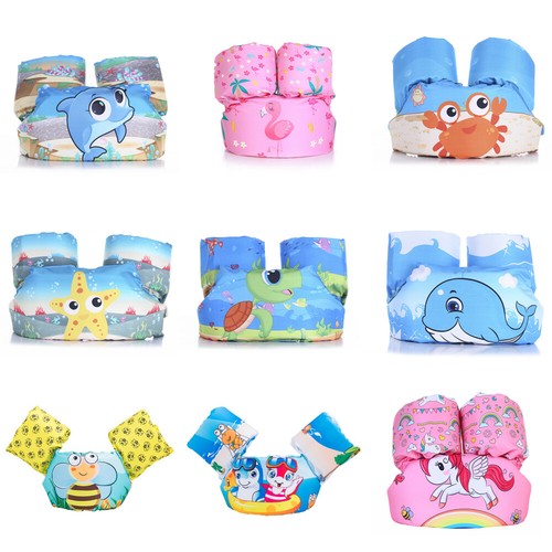 Hot Puddle Jumper Swimming Deluxe Cartoon Life Jacket safety Vest for Kids Baby