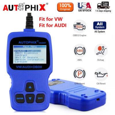 Autophix All System Code Reader OBDII EOBD Automotive Diagnostic Scan Fit For VW