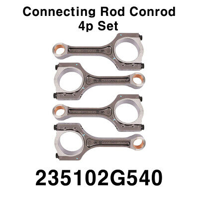 Connecting Rod Conrod 235102G540 4PCS For Optima Sorento Sportage Sonata Tucson