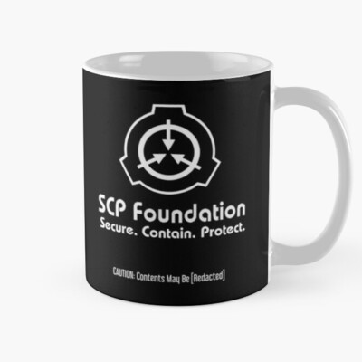 SCP Foundation Coffee Mug 11 Oz, 15 Oz Tea Mug, Creepypasta, Weird, Entity