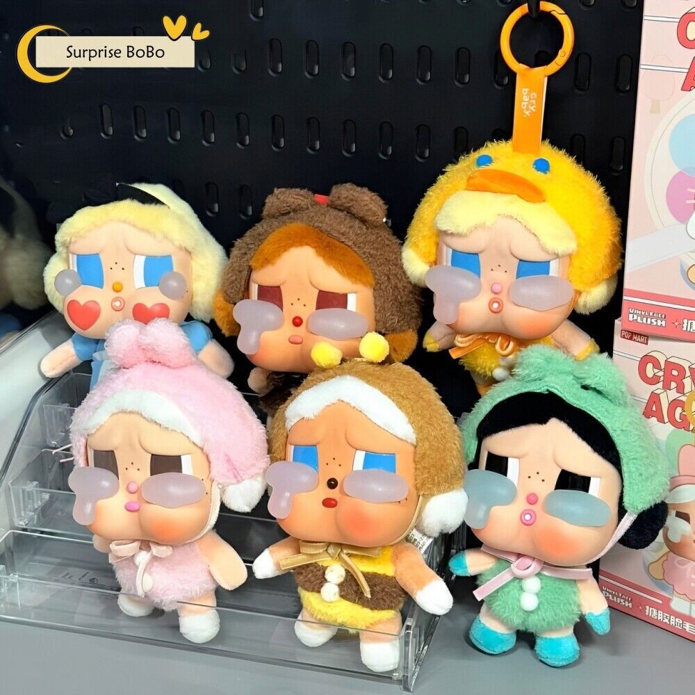 2点セットCRYBABY/Crying Again ぬいぐるみ POP MART Crybaby Crying Again Series Blind Box Confirmed