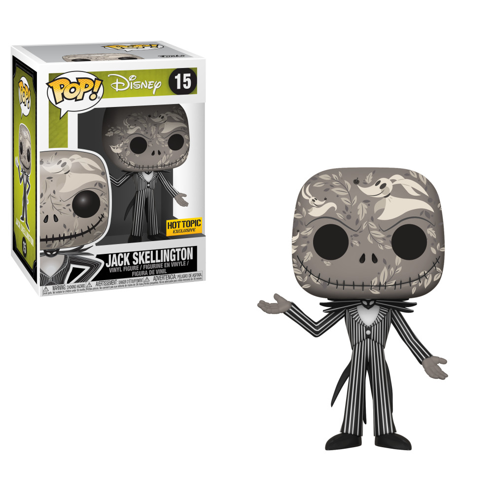 Funko Pop! Vinyl: Disney - Jack Skellington - Hot Topic (Exclusive) #15 ...