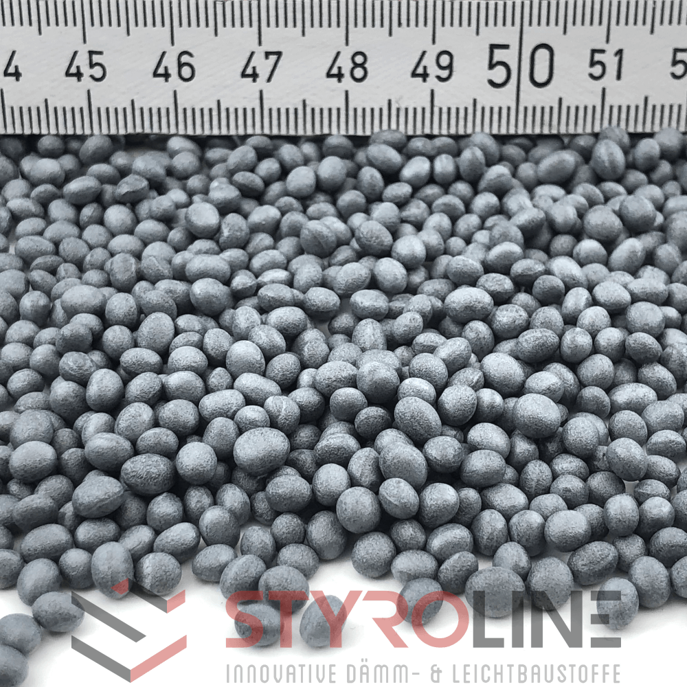 Schüttung Schüttdämmung Kerndämmung Einblasdämmung Styropor 2-5 mm λ: 0,033 W/mk
