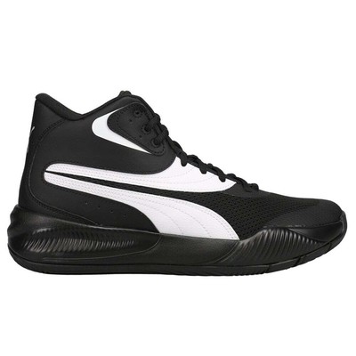 

Кроссовки Puma Triple Mid Basketball Mens Size 11 M Спортивная обувь 376451-09, Черный, Puma Triple Mid Basketball