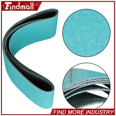 Findmall 3 Pack 4X36Inch 40, 80, 120 Grits Metal Grinding Zirconia Sanding Belts