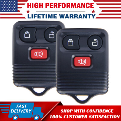 2PCS Keyless Entry Car Key Remote Control Fob For Ford E150 F150 F250 F350 Focus