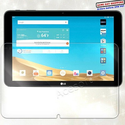 Anti-Strike Clear Tempered Glass Screen Protector for LG G Pad X 10.1'' V930 AT&T