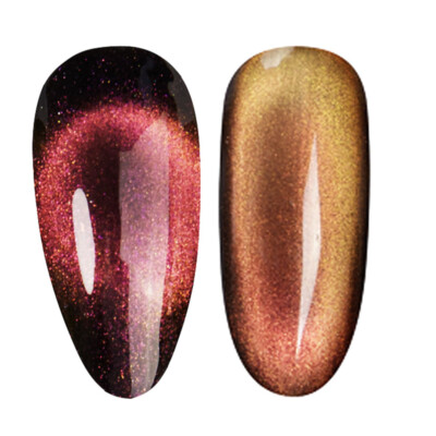 Cre8tion LED/UV Cure Soak Off Gel Polish Cat Eye 9D  0.5 Oz - Mystical #01