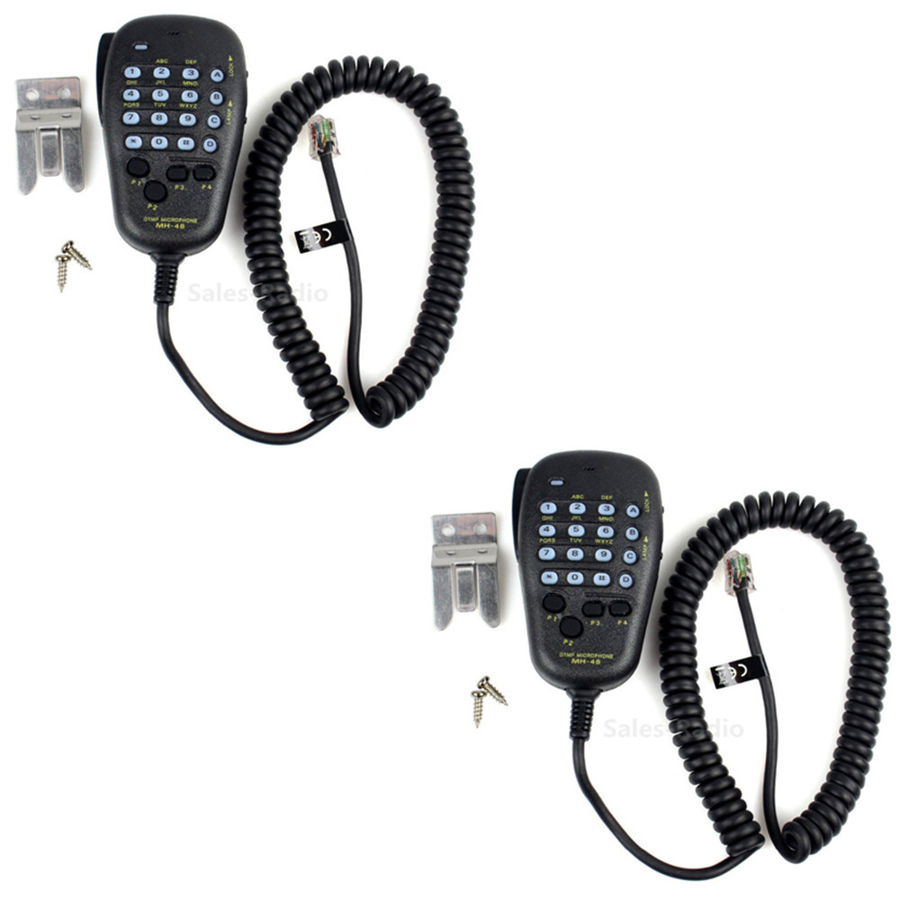 MH-48 DTMF 6pin Microphone For Yaesu FT-1900R FT-2900R FT2980R FT-7900R FT-8900R