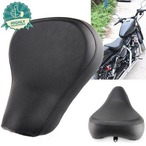 Solo Seat Driver Rider Black For Harley Sportster Iron 883 Solo Seat Driver Rider Black For Harley Sportster Iron 883