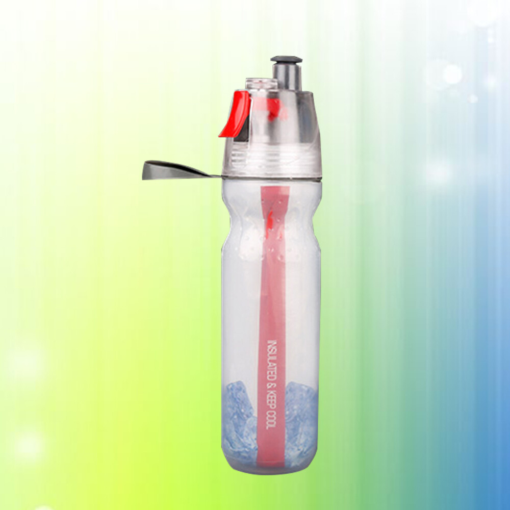 500ml Creative Portable Keeping Cool Water Bottle Outdoor Sports Spray Bottles M Ebay