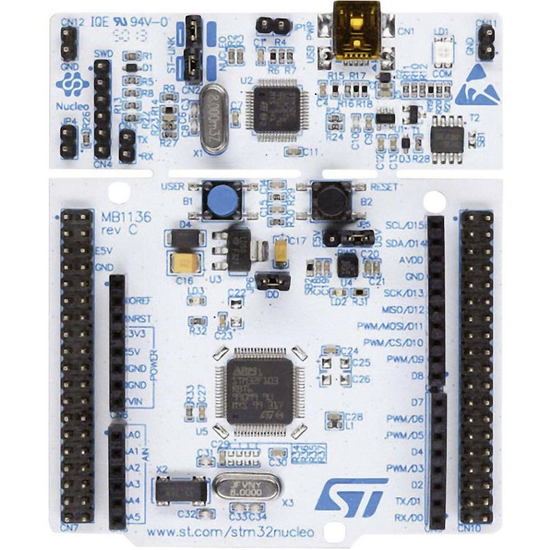 Stmicroelectronics Nucleo-F103rb Entwicklungsboard Nucleo-F103rb Stm32 F1 Series
