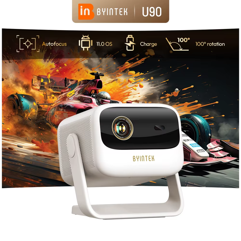 Projector 4K Full HD1080P Cinema Android 11.0 WiFi Mini Portable 1080P Home Thea