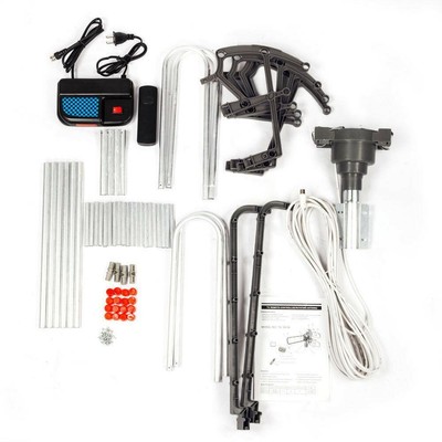 990 Mile HDTV Outdoor Amplified TV Antenna Digital HD 1080P 360 Rotor UHF/VHF/FM