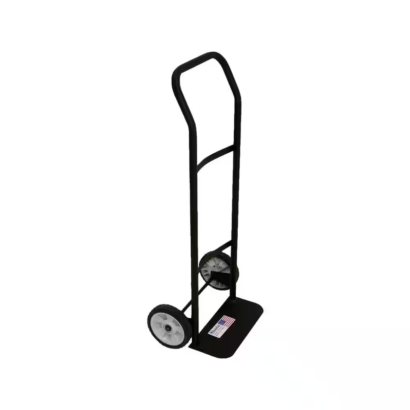 Milwaukee Hand Truck Dolly Cart 300 lb Capacity Flowback Handle 7in Solid Tires