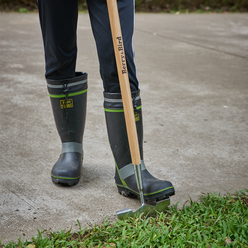 Berry&Bird Lawn Edger Manual Lawn Edger Half-Moon Edger Garden Lawn Edging Tool