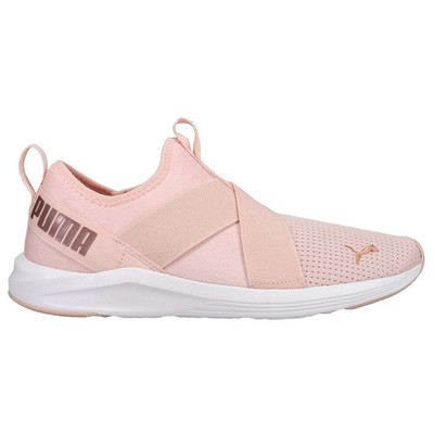 Puma Prowl Slip On Training Женские розовые кроссовки Спортивная обувь 19307820