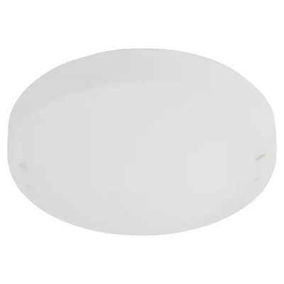 Etched Opal Glass for Pilot 60 In. and 52 In. Brushed Nickel Ceiling Fan