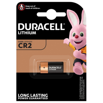 Duracell CR2 Lithium Photo Batteries DLCR2 ELCR2 CR15H270 x 1 **Long Expiry**