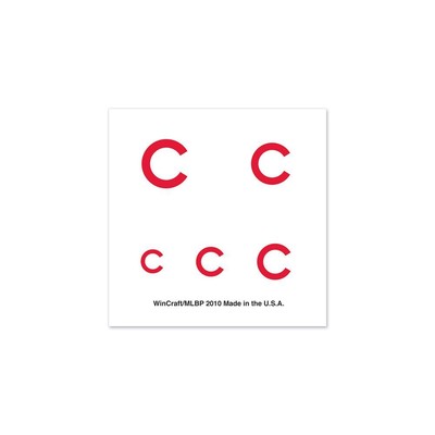 Татуировки на ногтях с официальным логотипом Chicago Cubs