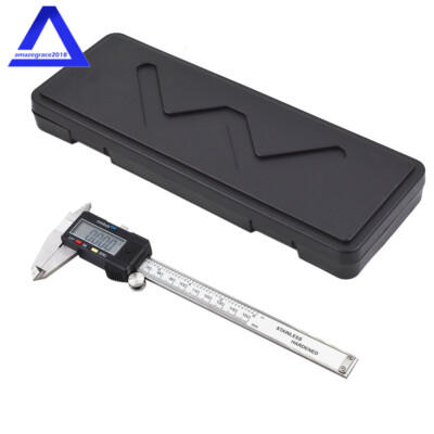 0-150mm 0.01mm Electronic Digital Vernier Caliper Micrometer Gauge New