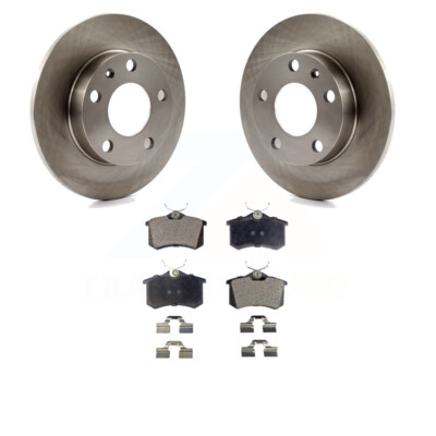 Rear Ceramic Brake Pads & Rotors for Audi A4 A4 Quattro S4 OPEN BOX