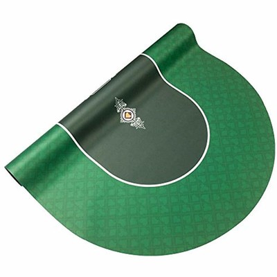 35 X 70  Inch Portable Rubber Foam Poker Table Top Layout Poker Mat